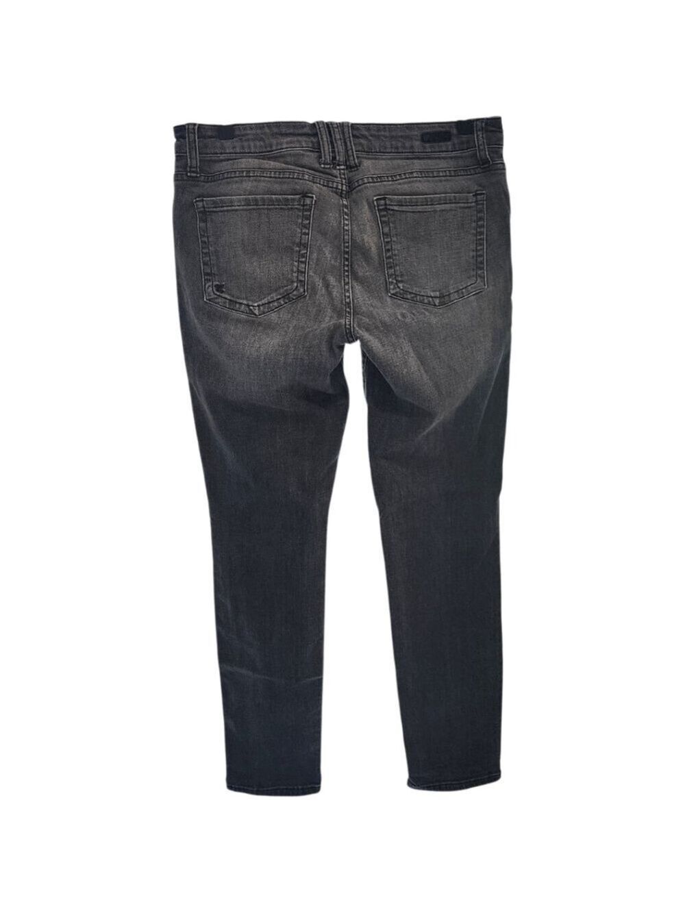 KUT Catherine Boyfriend Jeans 4 Black Wash Straight - Picture 2 of 10